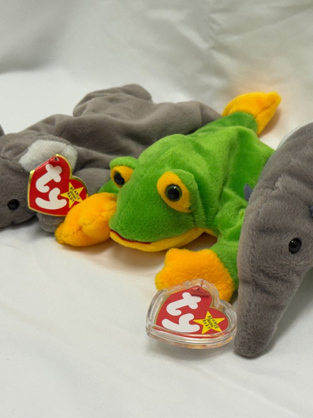 Ty Beanie Babies Lot 3 Mel Koala Smoochy Frog Ants Anteater MWMT Tags